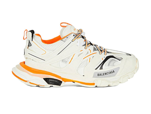Оранжевые кроссовки Balenciaga