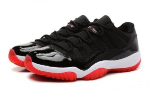 Nike Air Jordan 11 Retro черные с красным (40-45)